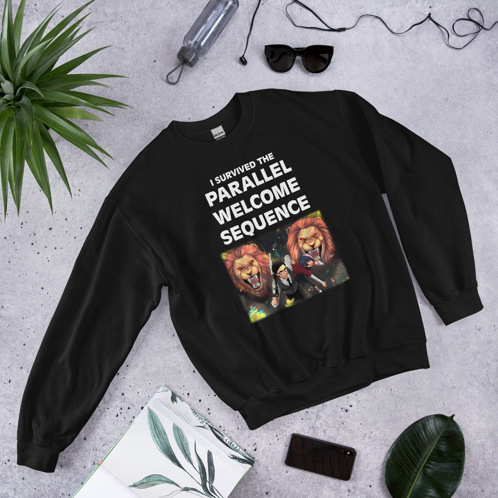 I Survived The Parallel Welcome Sequence Sweatshirt