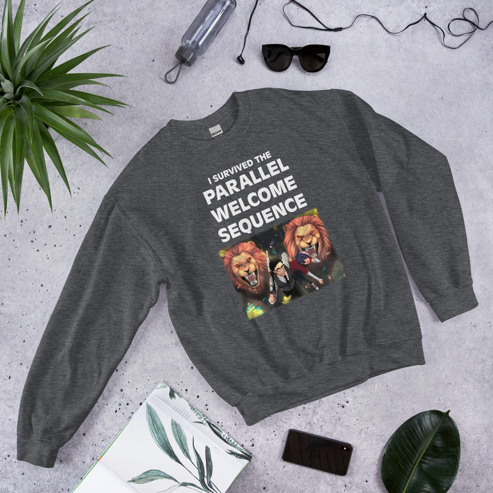 I Survived The Parallel Welcome Sequence Sweatshirt