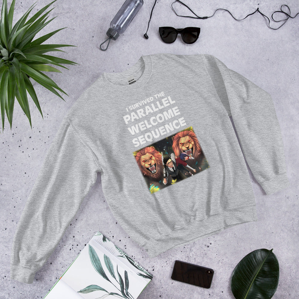 I Survived The Parallel Welcome Sequence Sweatshirt