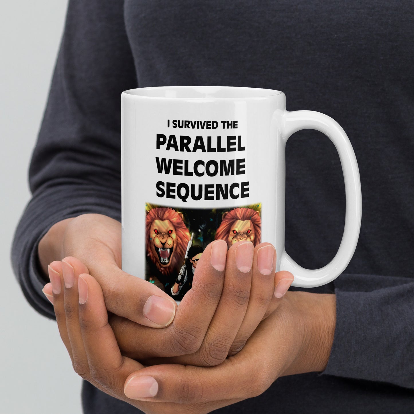 I Survived The Parallel Welcome Sequence Mug