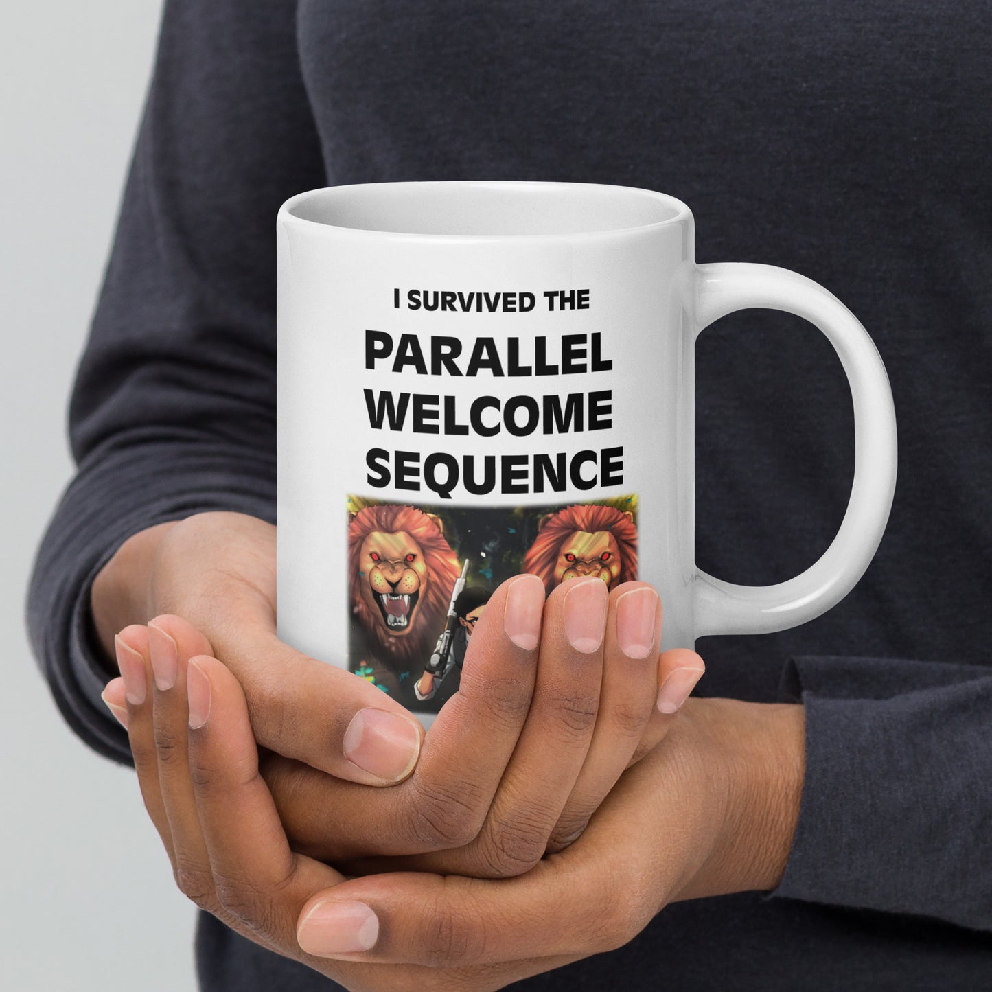 I Survived The Parallel Welcome Sequence Mug